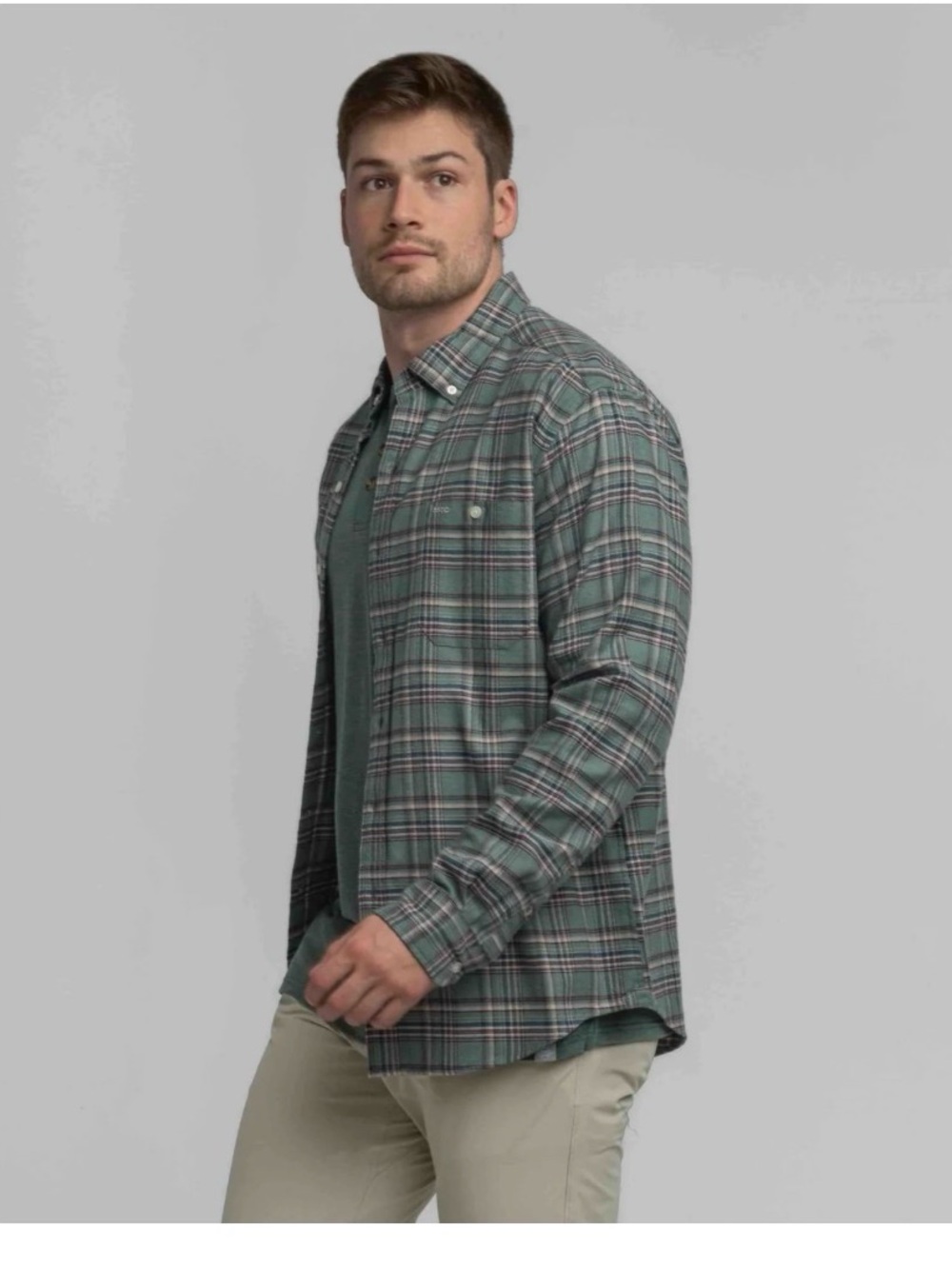Southern Shirt Hyde Flannel Long Sleeve Large New 100% Cotton